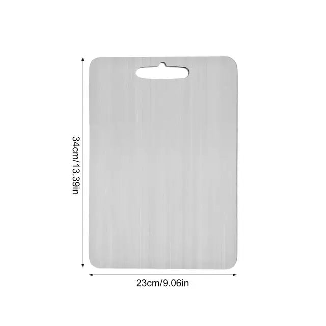 Cutting Board Stainless Steel Antibacterial Knife-Friendly & Stain-Resistant
