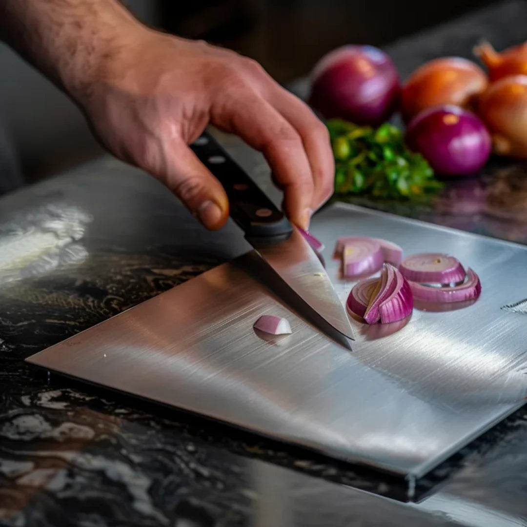 Cutting Board Stainless Steel Hygienic & Non-Slip