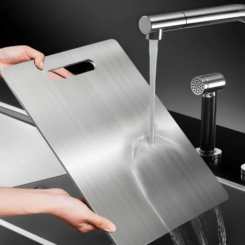 Cutting Board Stainless Steel Scratch-Resistant & Easy Clean