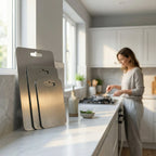 Cutting Board Titanium-Coated Non-Porous & Abrasion-Resistant