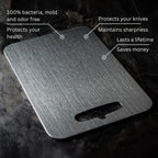 Cutting Board Titanium Knife-Friendly Antibacterial & Dishwasher-Safe
