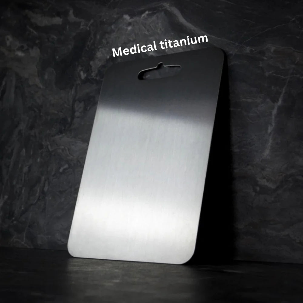Cutting Board Titanium Knife-Friendly Antibacterial & Dishwasher-Safe