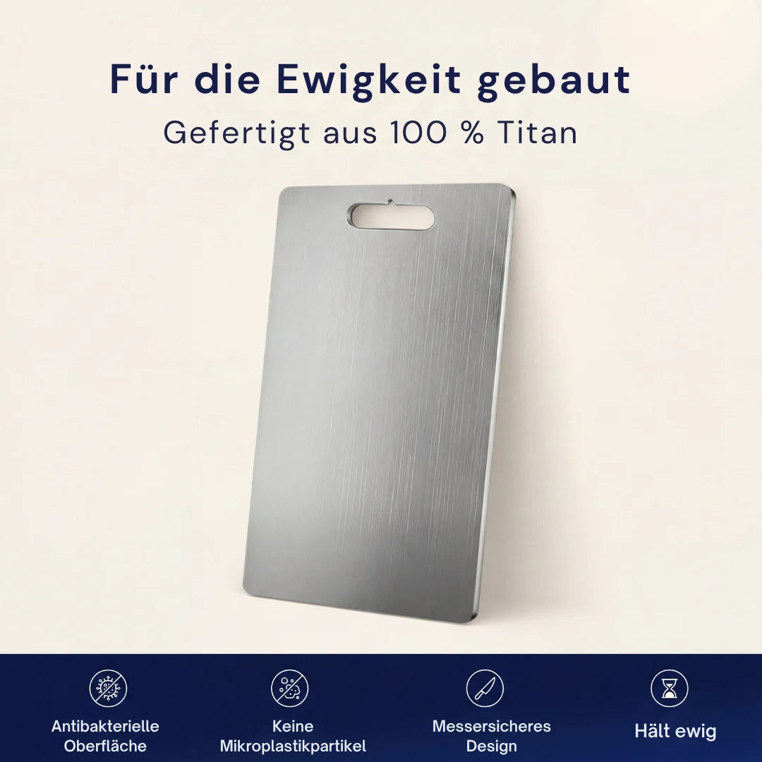 Cutting Board Titanium Smooth Hygienic Surface