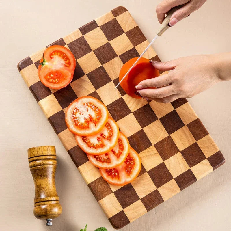 Cutting & Serving Board Acacia Wood Non-Slip