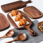 Cutting & Serving Board Solid Walnut Scratch-Resistant