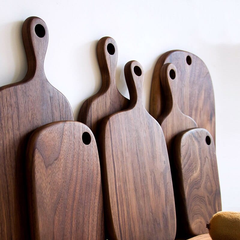 Cutting & Serving Board Solid Walnut Scratch-Resistant