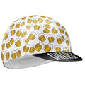 Cycling Cap Beer Graphic Curved Visor Helmet Friendly Fit