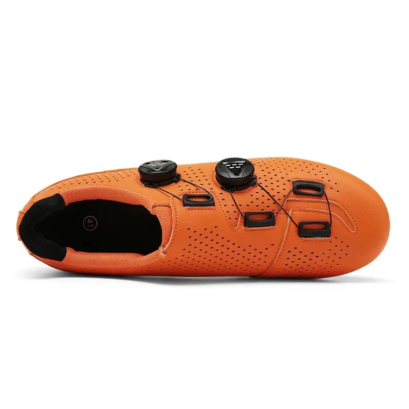 Cycling Shoes Double Dial Closures Perforated Upper & Reinforced Sole