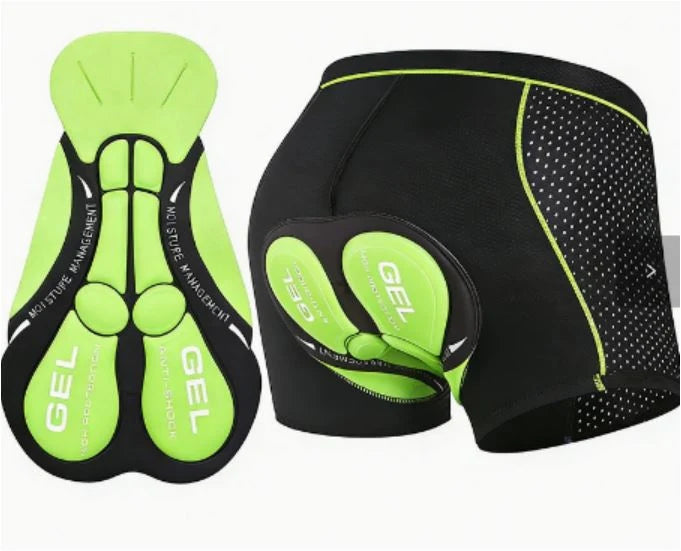 Cycling Shorts 5D Gel Padding Seamless & Ergonomic