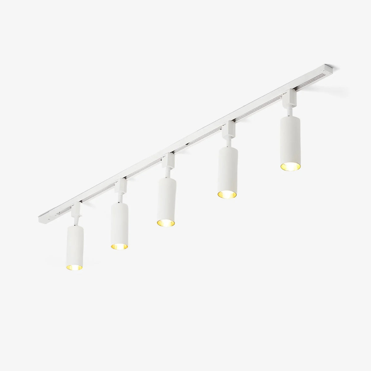 Cylinder Track Light 30° Focused Beam Integrated LED
