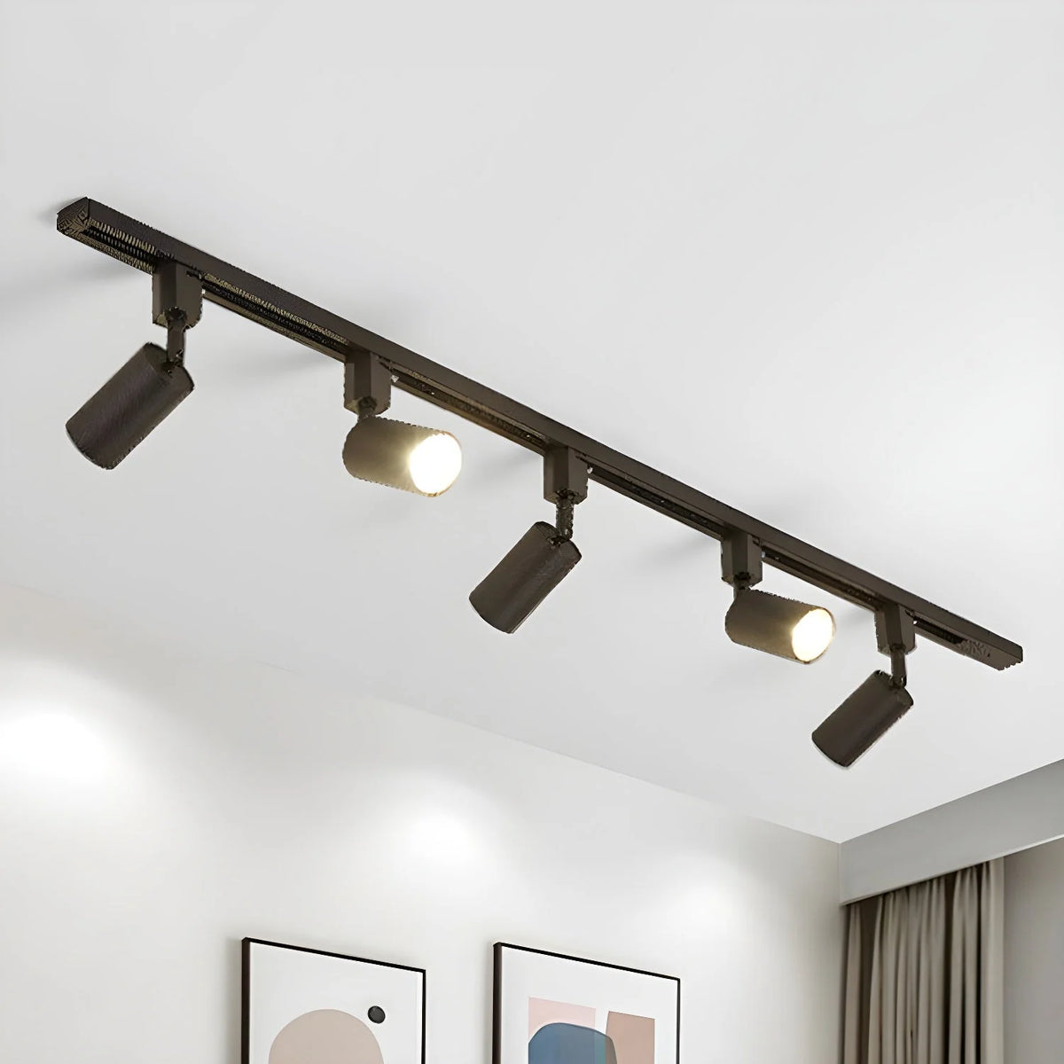 Cylinder Track Light 30° Focused Beam Integrated LED