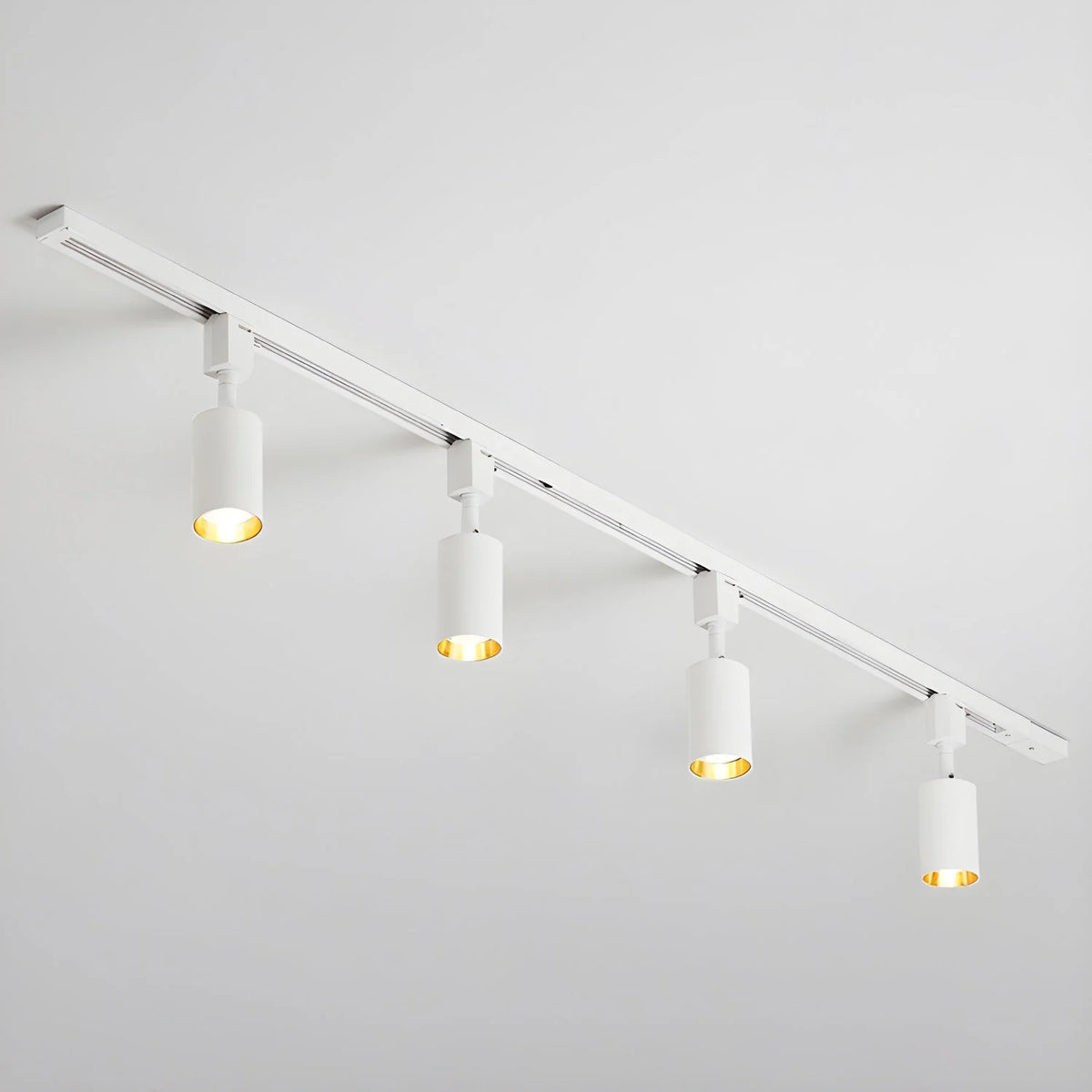Cylinder Track Light 30° Focused Beam Integrated LED