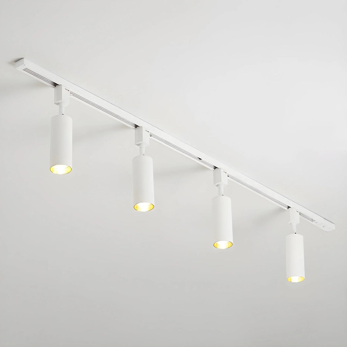 Cylinder Track Light 30° Focused Beam Integrated LED