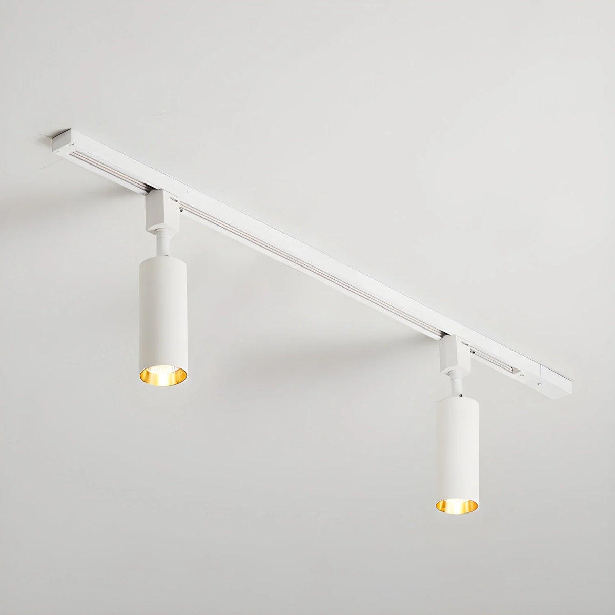 Cylinder Track Light 30° Focused Beam Integrated LED