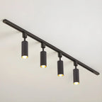 Cylinder Track Light 30° Focused Beam Integrated LED
