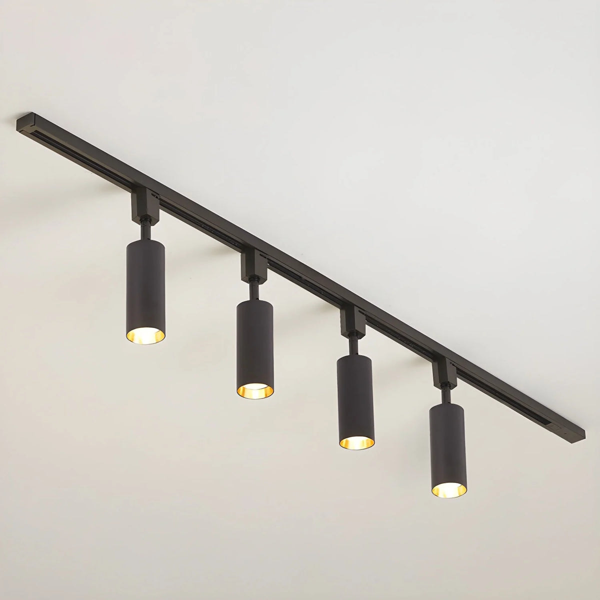 Cylinder Track Light 30° Focused Beam Integrated LED