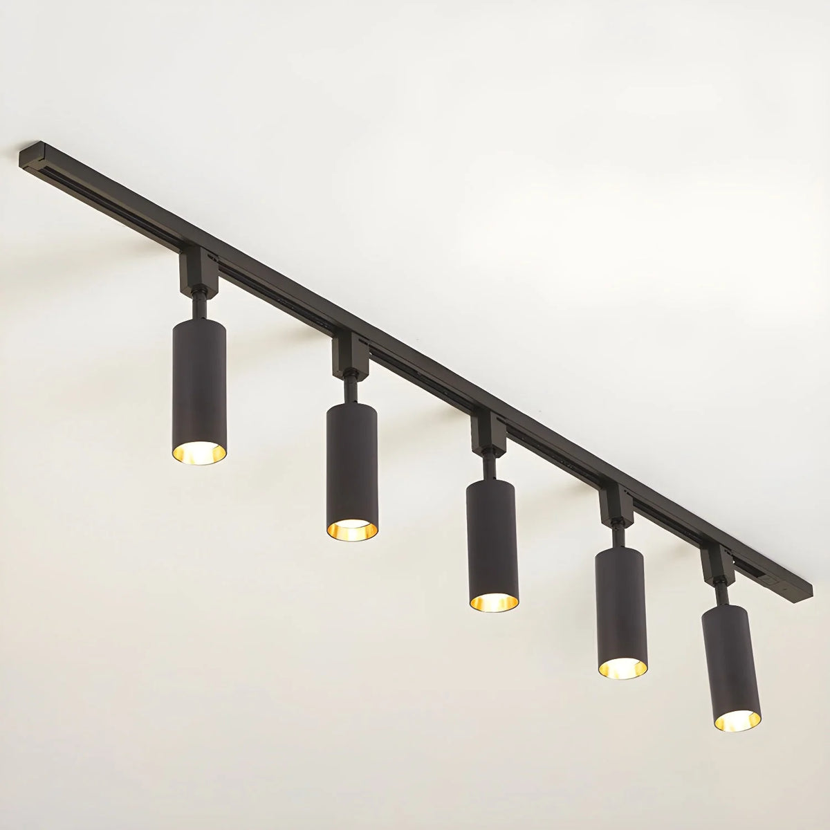 Cylinder Track Light 30° Focused Beam Integrated LED