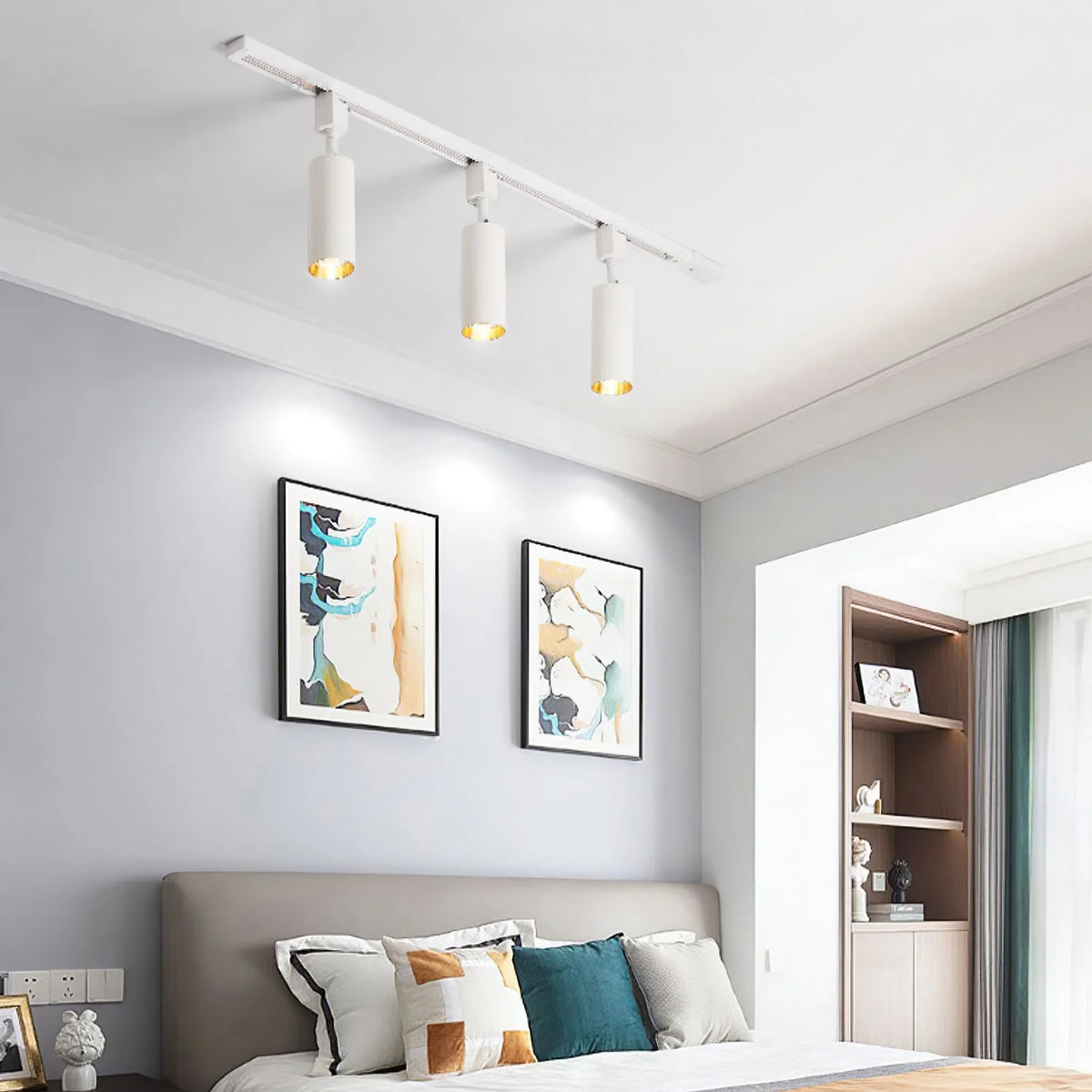 Cylinder Track Light 30° Focused Beam Integrated LED