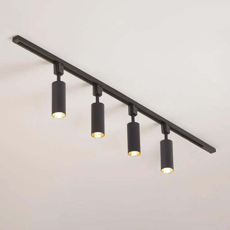 Cylinder Track Light 30° Focused Beam Integrated LED