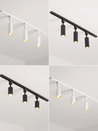 Cylinder Track Light 30° Focused Beam Integrated LED