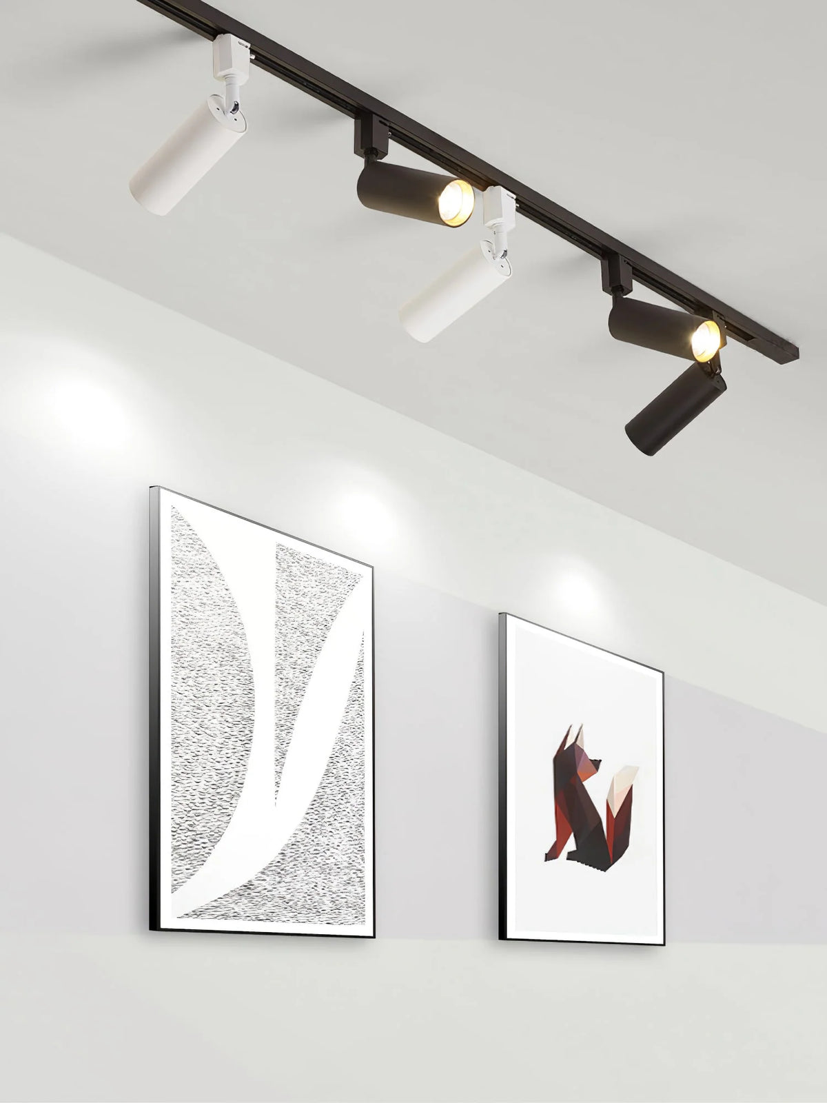 Cylinder Track Light 30° Focused Beam Integrated LED