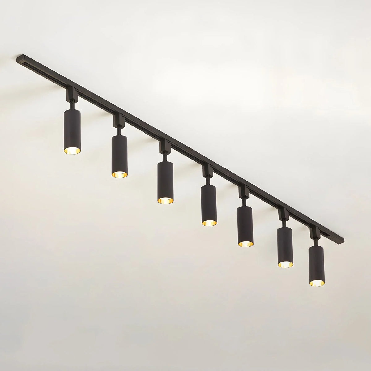 Cylinder Track Light 30° Focused Beam Integrated LED
