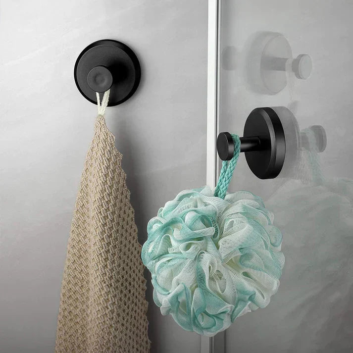 Damage-Free Strong Suction Stainless Steel Towel Hook