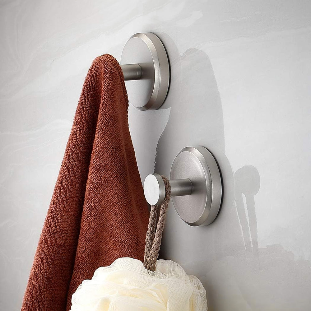 Damage-Free Strong Suction Stainless Steel Towel Hook