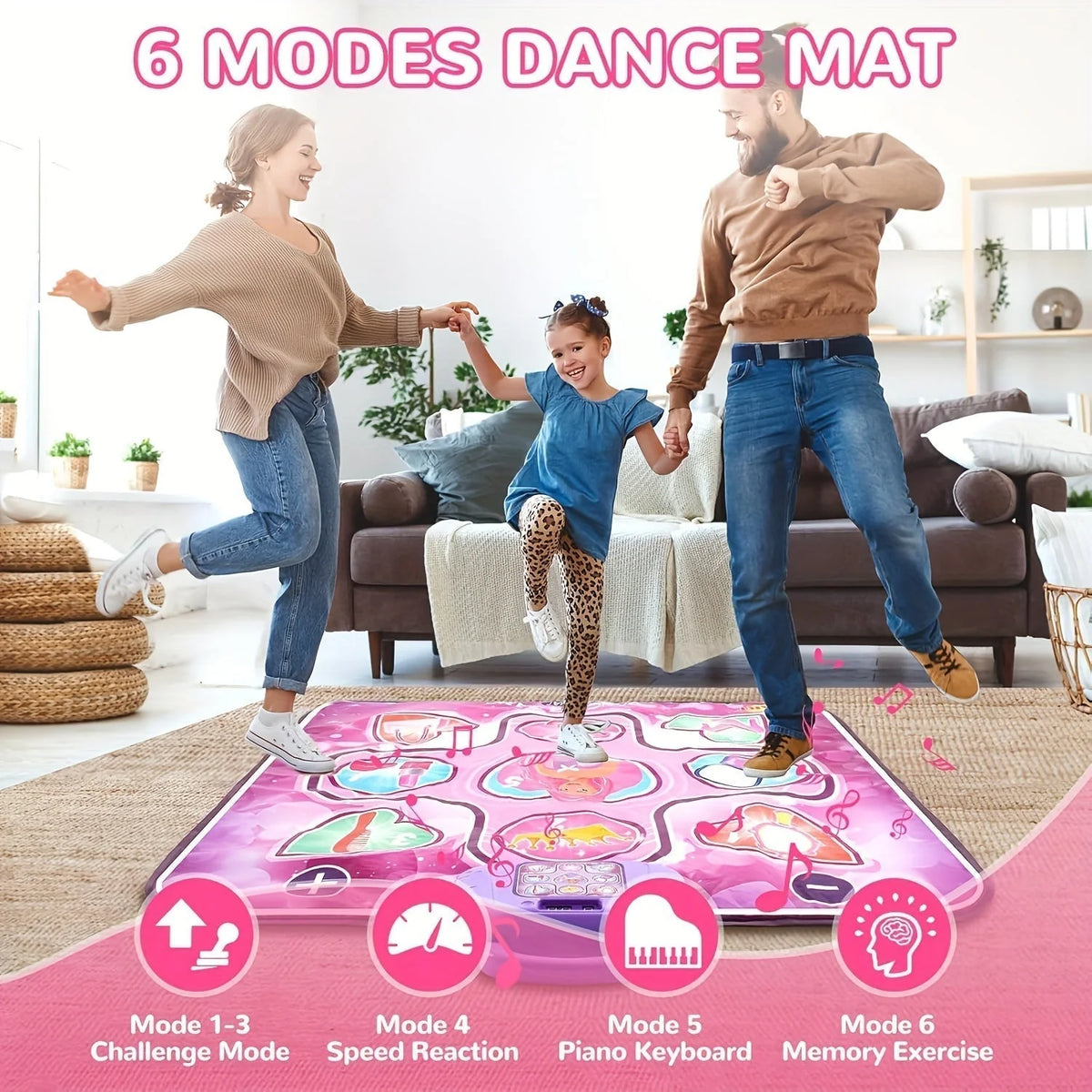 Dance Mat Musical & Interactive With Scoring