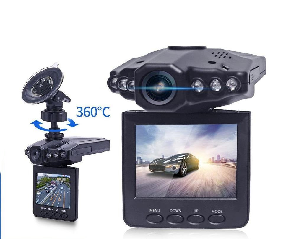 Dash Cam 1080P Night Vision Wide-Angle Loop Recording