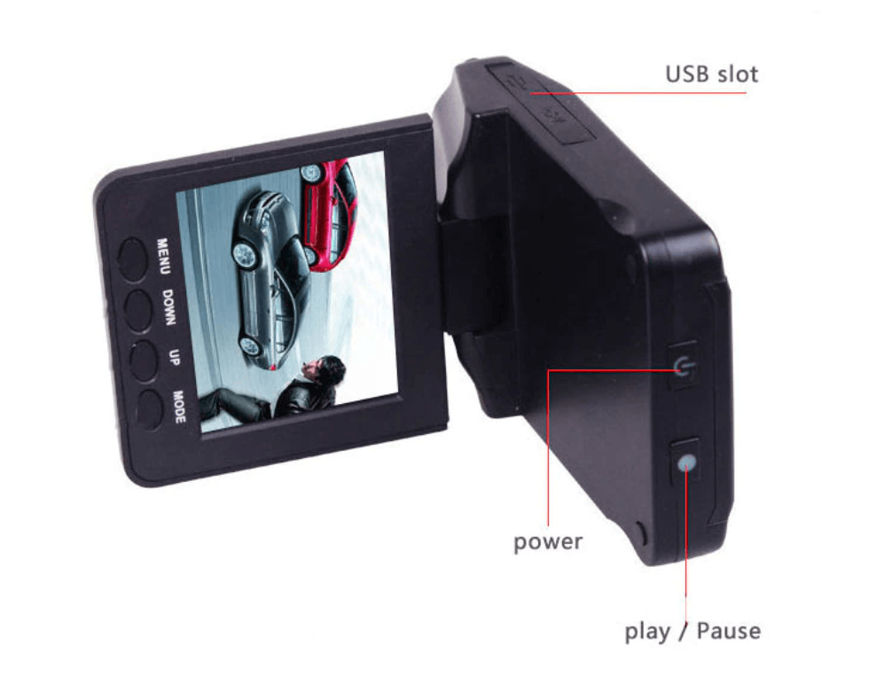 Dash Cam 1080P Night Vision Wide-Angle Loop Recording
