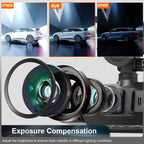 Dash Cam 4-Channel Wireless Night Vision Parking Monitor