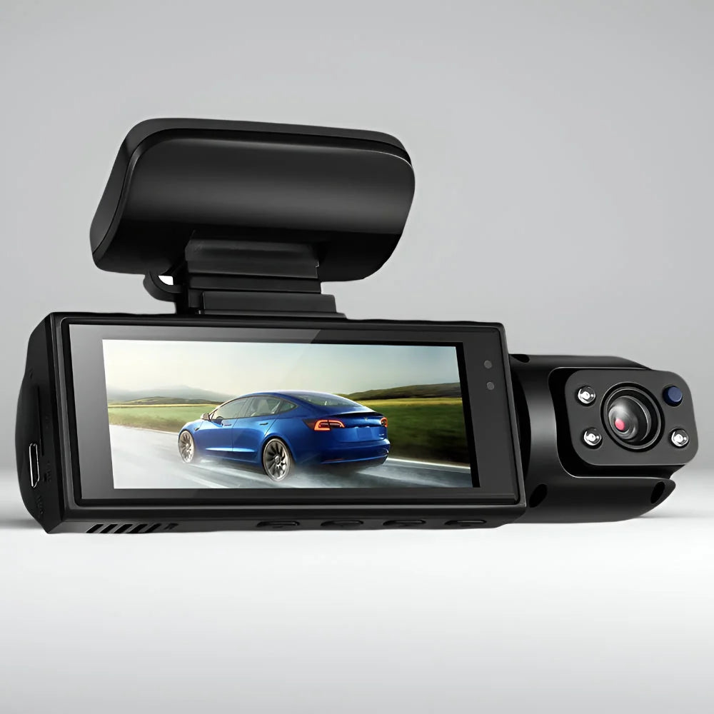 Dash Cam Dual-Lens 1080P Loop & Parking Monitor