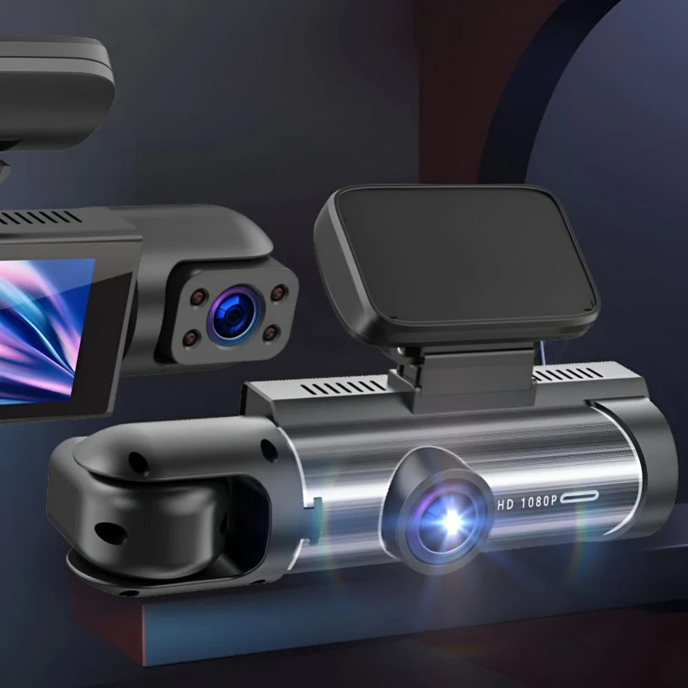 Dash Cam Dual-Lens 1080P Loop & Parking Monitor