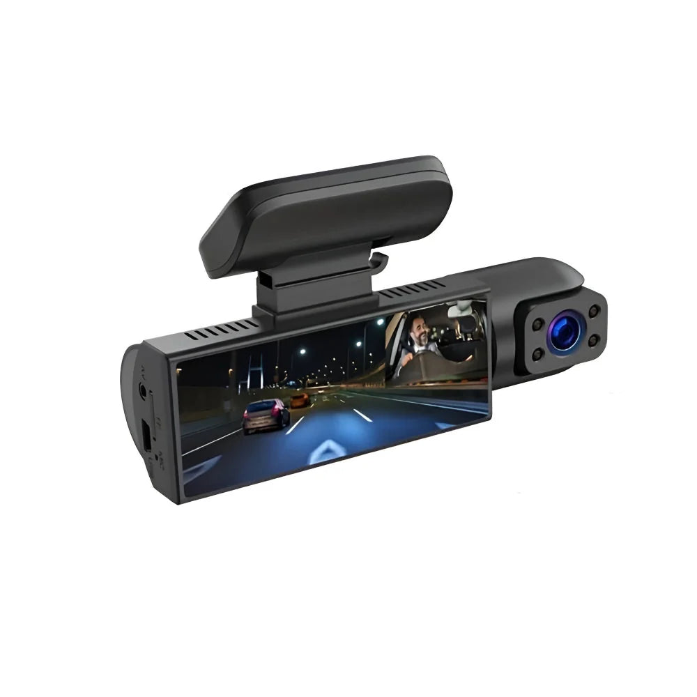 Dash Cam Dual-Lens 1080P Loop & Parking Monitor