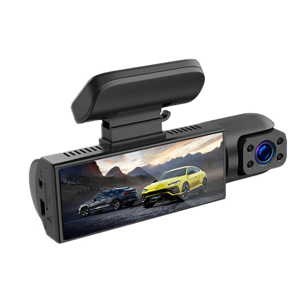 Dash Cam Dual-Lens 1080P Loop & Parking Monitor