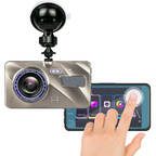 Dash Camera Dual Front & Rear 1080p Wide-Angle