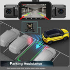 Dash Camera System 4-Channel 1920P Front Night Vision