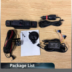 Dash Camera System 4-Channel 1920P Front Night Vision