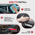 Dashboard Cover Custom Fit UV & Scratch Resistant