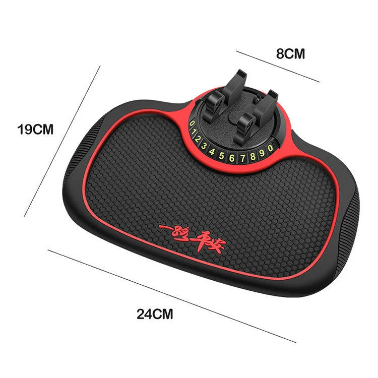 Dashboard Mat Anti-Slip Phone Holder & Organizer