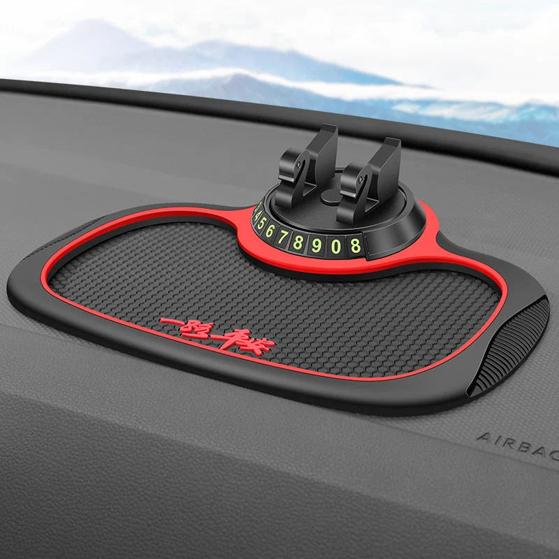 Dashboard Mat Anti-Slip Phone Holder & Organizer