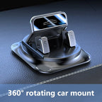 Dashboard Phone Holder 360-Degree Rotation Gel Suction Base