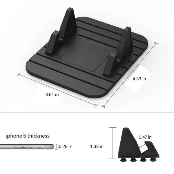 Dashboard Phone Holder Non-Slip Suction Base