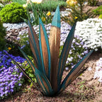 Decorative Agave Plant Rust Finish Corrosion-Resistant Coating