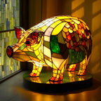 Decorative Animal Lamp LED Soft Glow & Cordless