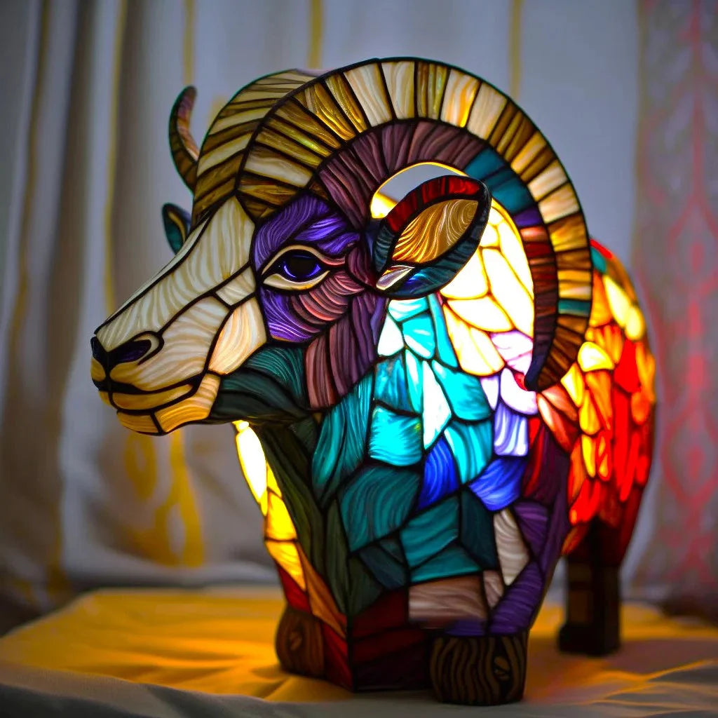 Decorative Animal Lamp LED Soft Glow & Cordless