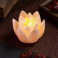 Decorative Candle Lotus Flower LED Battery Operated