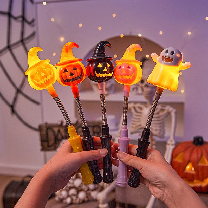 Decorative Candle Pumpkin Design Durable Plastic