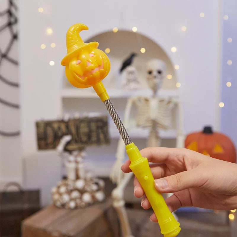 Decorative Candle Pumpkin Design Durable Plastic